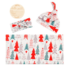 Vollmic knit swaddle closeup highlights breathable, stretchy fabric.