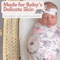 Vollmic matching headband in ink pink for coordinated outfits.