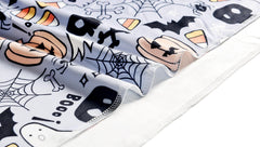 Vollmic newborn swaddle wrapped demonstrates snug womb-like feel for calm newborn