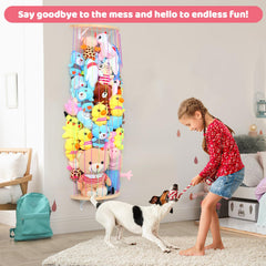 VOMELON adjustable height from 50 to 78 inches for growing toy collections.