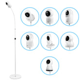 Vomenc universal floor stand base provides stable support for safe monitoring.