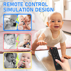 VoMii colorful buttons teether, engages baby's attention while soothing gums.