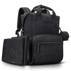 VONAL Diaper Bag Backpack with large capacity keeps essentials organized on the go.