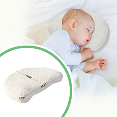 VONPURE mini pillow designed for nursery use provides lightweight support.