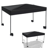 VOONKE wagon canopy cover front view provides shade and UV protection.