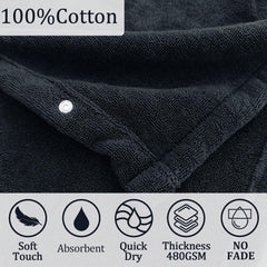 VOOVA MOVAS towel suitable for bath, pool, and beach use
