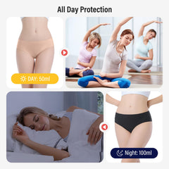 VOXSHE breathable-fit underwear highlighting comfortable, regular underwear look.