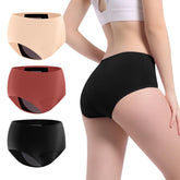 VOXSHE women's black underwear with discreet coverage for day wear