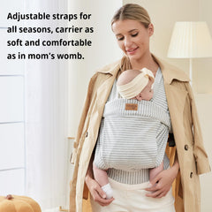 vrbabies carrier front carry close view enhances bonding with baby