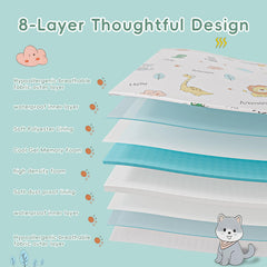 VRSHOAT waterproof removable outer cover shown for machine washing and easy care.