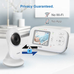 VTech VM320 temperature sensor display helps monitor baby's environment.