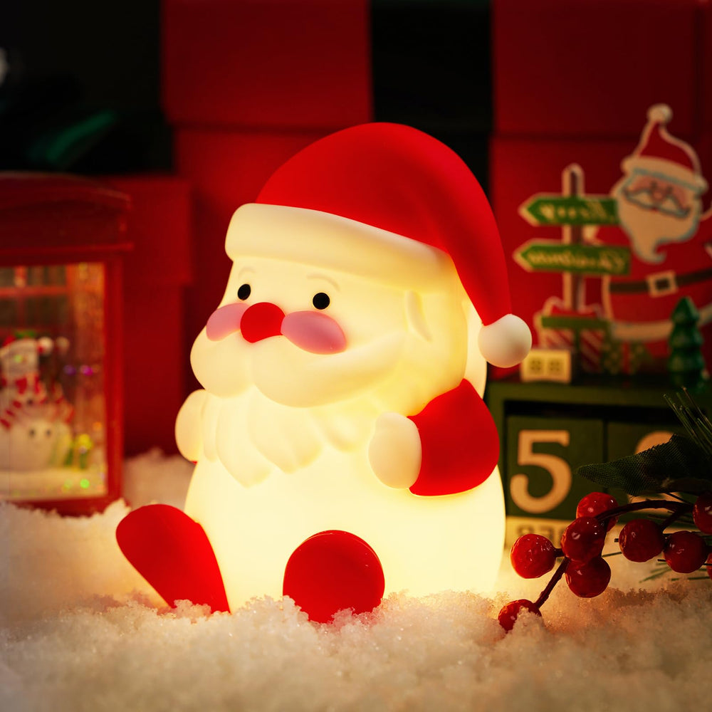VUIAIUEIA rechargeable panda night light glows softly in a nursery for cozy evenings