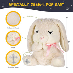 VUNCESSIN Christening gift packaging for girls, ready for Easter or special occasions.