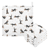 vvfelixl baby cotton washcloths offer plush softness for gentle cleansing.