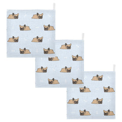 vvfelixl baby muslin washcloth close-up showing soft texture and moisture absorption.