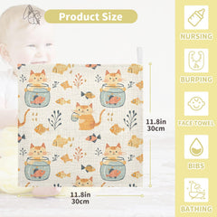 vvfelixl baby towel for newborns soft and breathable