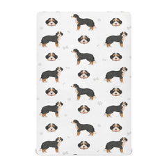 vvfelixl bernedoodle mini mattress sheets on crib provide snug soft sleep surface