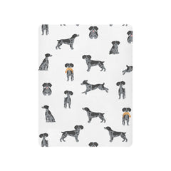 vvfelixl Brittany Spaneil crib sheet elastic edge for snug fit