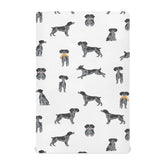 vvfelixl Brittany Spaneil crib sheet in soft breathable fabric for baby sleep