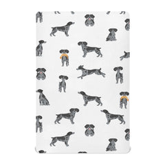 vvfelixl Brittany Spaneil crib sheet in soft breathable fabric for baby sleep