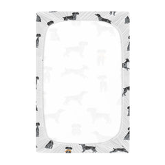 vvfelixl Brittany Spaneil mini crib sheet fits compact mattresses