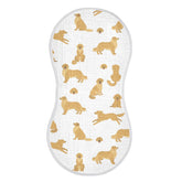 vvfelixl burp cloth with soft cotton front and terry back for quick absorption.