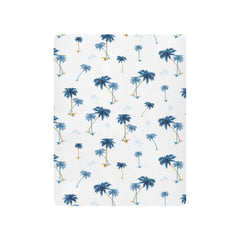 vvfelixl palm tree design crib sheet provides soft, breathable fabric for gentle sleep.
