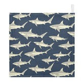 vvfelixl Sharks in Ocean burp cloths 5-pack, soft and absorbent for quick cleanups.