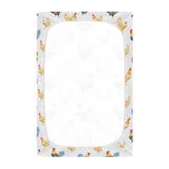 vvfelixl two-sizes crib sheet fits playards and cribs securely.
