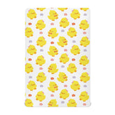 vvfelixl yellow duck mini crib sheet fits 39x27x5 inch mattresses and feels soft