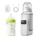 VVU&CCO Portable Bottle Warmer front view shows compact travel-friendly design.