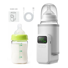 VVU&CCO Portable Bottle Warmer front view shows compact travel-friendly design.