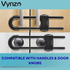 VYNZO no-drill installation demonstrates quick, tool-free setup.