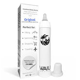 Waiu bottle vented nipple for smoother feeding on the go.