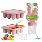 WAJIAYON popsicle molds for frozen breastmilk portions during teething.