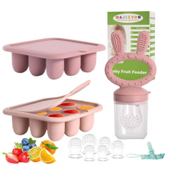WAJIAYON popsicle molds for frozen breastmilk portions during teething.