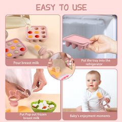 WAJIAYON breastmilk popsicle ready to treat a hungry baby