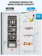 Wakaye door organizer tassels detail adds stylish decor while organizing essentials