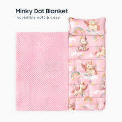 Wake In Cloud all-in-one nap mat keeps sleeping gear organized for busy families
