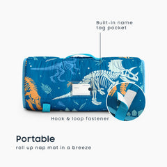 Wake In Cloud removable pillow insert shown for flexible naptime comfort.