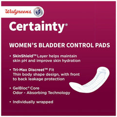 Walgreens Certainty large underpad protecting chairs and upholstery