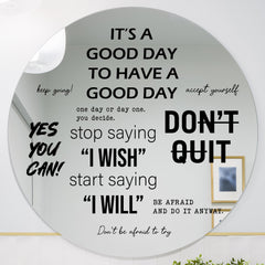 WALL PALZ yes you can decals boost confidence in study or work spaces