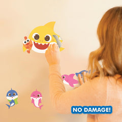 Wall Palz Nickelodeon licensed Baby Shark stickers for authentic visuals
