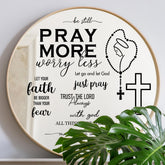 WALL PALZ religious wall mirror decals set of 10 black quotes and images for reflection