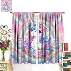Wallira soft polyester curtains for kids' rooms with lasting color