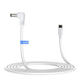 Wamlet 12V USB-C car adapter connected to Medela Sonata for convenient on-the-go pumping