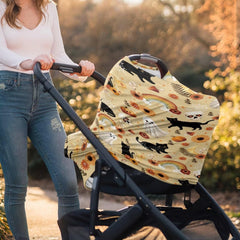 Wanyint pumping cover for discreet breastfeeding on the go
