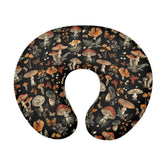 Wanzuoeng mushroom-printed nursing pillow cover with flowers and butterfly enhances nursery decor and comfort.