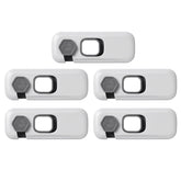 WAONIQ 5-Pack Safety Lock on fridge door protects contents from curious toddlers.