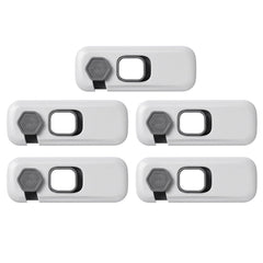 WAONIQ 5-Pack Safety Lock on fridge door protects contents from curious toddlers.